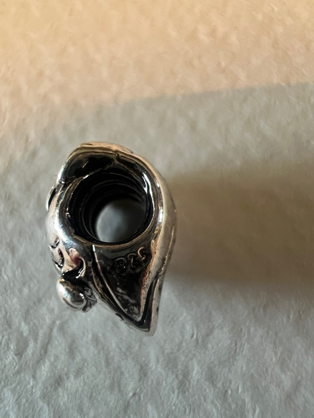 Pandora Sterling Silver Wise Owl Charm - Silver Owl Bead - Picture 5 of 5